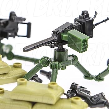 ミリタリー FBI  Biochemical weapons expert FBI Biochemical Weapons Expert Art Figures - Machinegun